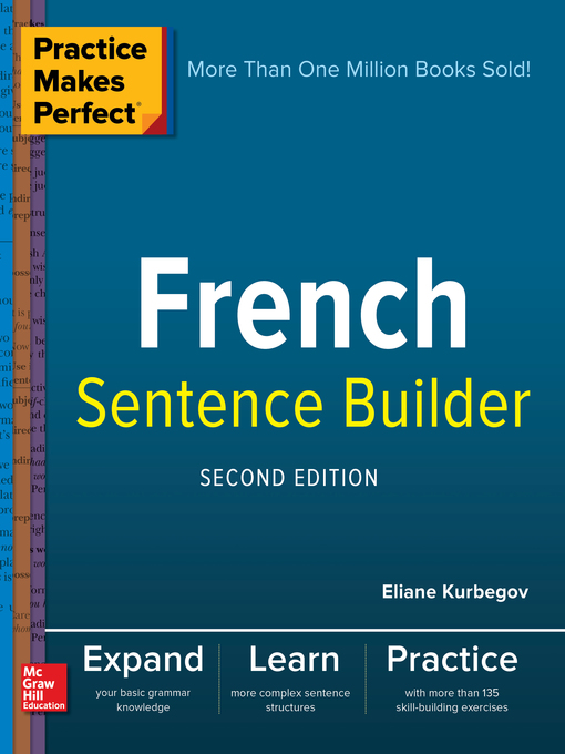 Cover image for Practice Makes Perfect French Sentence Builder